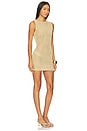 view 2 of 4 Ariya Mini Dress in Gold