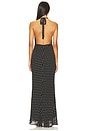 view 3 of 3 Lexie Maxi Dress in Black Polka
