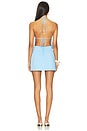 view 4 of 4 Eilish Halter Mini Dress in Bluebell