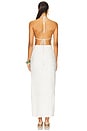 view 3 of 3 Eilish Halter Maxi Dress in White