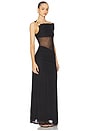 view 2 of 4 Naelle One Shoulder Maxi Dress in Black