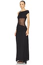 view 3 of 4 Naelle One Shoulder Maxi Dress in Black