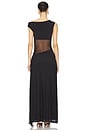 view 4 of 4 Naelle One Shoulder Maxi Dress in Black