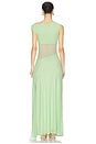 view 5 of 5 Naelle One Shoulder Maxi Dress in Keylime