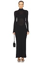 view 2 of 3 Martina Knit Maxi Dress in Black