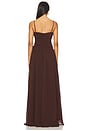 view 3 of 3 Danika Maxi Dress in Chocolate