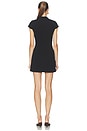 view 3 of 3 Vieno Keyhole Fitted Mini Dress in Black