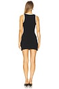 view 3 of 3 Angelo Tank Mini Dress in Black & White