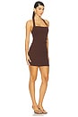 view 2 of 3 Franca Mini Dress in Bitter Chocolate