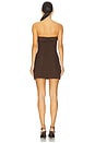 view 3 of 3 Zarla Mini Dress in Chocolate