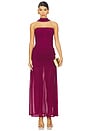 view 1 of 4 Lillie Corset Maxi Dress in Plum
