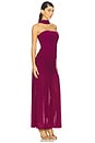 view 3 of 4 Lillie Corset Maxi Dress in Plum