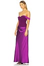 view 3 of 4 Ebony Off Shoulder Maxi Dress in Violet