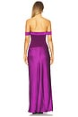 view 4 of 4 Ebony Off Shoulder Maxi Dress in Violet