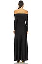 view 3 of 3 Abbie Off Shoulder Maxi Dress in Black