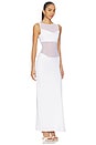 view 2 of 4 Wilona Cowl Maxi Dress in White