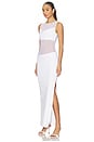 view 3 of 4 Wilona Cowl Maxi Dress in White