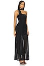 view 3 of 4 Lillie Corset Maxi Dress in Black