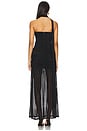 view 4 of 4 Lillie Corset Maxi Dress in Black