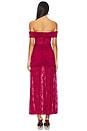 view 3 of 3 Vaneya Lace Maxi Dress in Berry