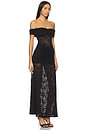 view 2 of 3 Vaneya Lace Maxi Dress in Black