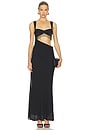 view 1 of 4 Alzona Maxi Dress in Black