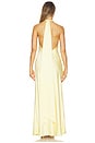 view 3 of 3 Arabelle High Neck Maxi Dress in Buttermilk