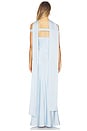 view 4 of 4 Raphaella Off Shoulder Maxi Dress in Sky Blue