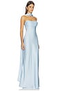 view 1 of 4 Madeleine Strapless Maxi Dress in Sky Blue