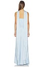 view 4 of 4 Madeleine Strapless Maxi Dress in Sky Blue
