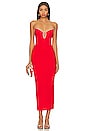 view 1 of 4 Bec Midi Dress in Red