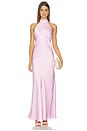 view 2 of 4 Arabelle High Neck Maxi Dress in Petal