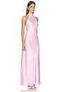 view 3 of 4 Arabelle High Neck Maxi Dress in Petal