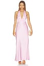 view 1 of 3 Sylvie Plunge V-neck Maxi Dress in Petal