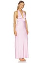 view 2 of 3 Sylvie Plunge V-neck Maxi Dress in Petal