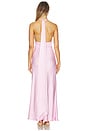 view 3 of 3 Sylvie Plunge V-neck Maxi Dress in Petal