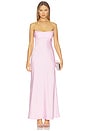 view 2 of 4 Madeleine Strapless Maxi Dress in Petal