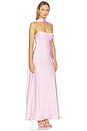 view 3 of 4 Madeleine Strapless Maxi Dress in Petal