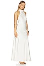 view 2 of 3 Arabelle High Neck Maxi Dress in Pearl