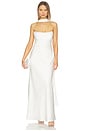 view 1 of 4 Madeleine Strapless Maxi Dress in Pearl