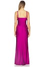 view 3 of 3 Lavena Floral Detail Maxi Dress in Plum