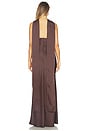 view 4 of 4 Madeleine Strapless Maxi Dress in Bitter Chocolate