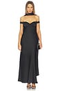 view 1 of 4 ROBE RAPHAELLA in Noir