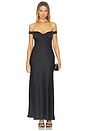 view 2 of 4 ROBE RAPHAELLA in Noir