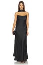 view 3 of 4 Madeleine Strapless Maxi Dress in Noir