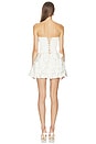view 3 of 3 Tabitha Bustier Ruffle Mini Dress in Ivory