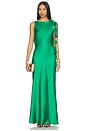 view 1 of 3 VESTIDO ZURINA in Emerald