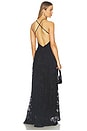 view 4 of 5 Ellerby Frill Trim Maxi Dress in Black
