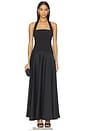 view 1 of 3 Odina Square Neck Maxi Dress in Black