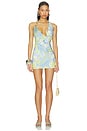 view 1 of 4 MINIVESTIDO EILISH in Lana Green